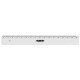 Rulers LN 16 crystal clear / green