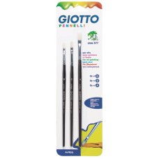 Giotto Flat Paintbrushes Serie Art 577